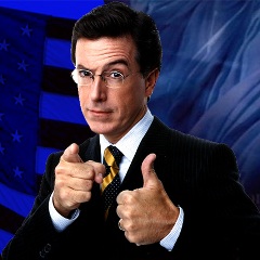 Wie zou Stephen Colbert kant met?